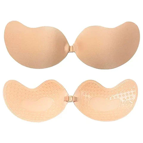 🔥 ONLY $9.95 TODAY🔥 Invisible Push Up Strapless Sticky Bra